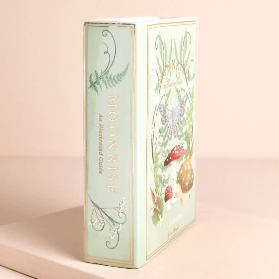 Ceramic Woodland Book Vase