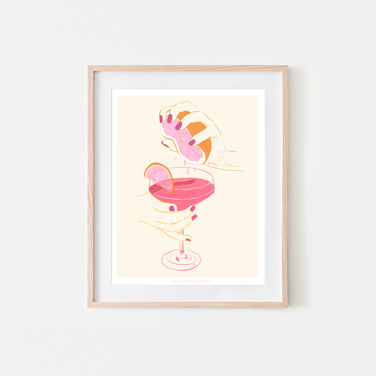 Cocktail No.2 Art Print