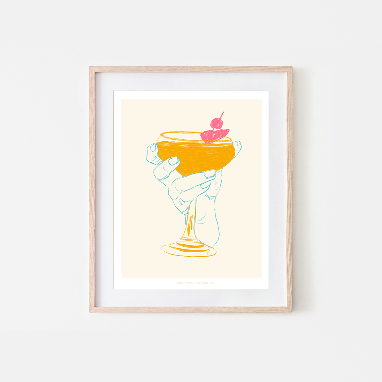 Cocktail No.1 Art Print
