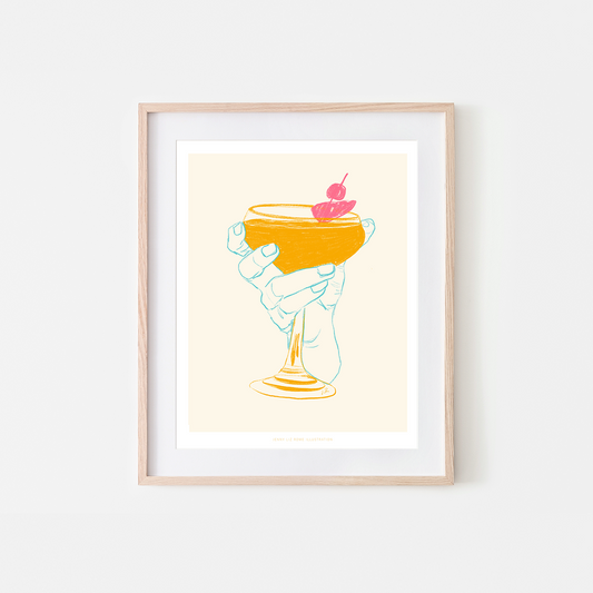 Cocktail No.1 Art Print
