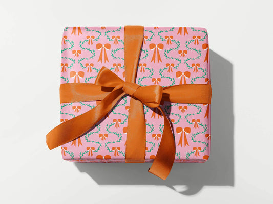 Coquette Christmas Gift Wrap Roll