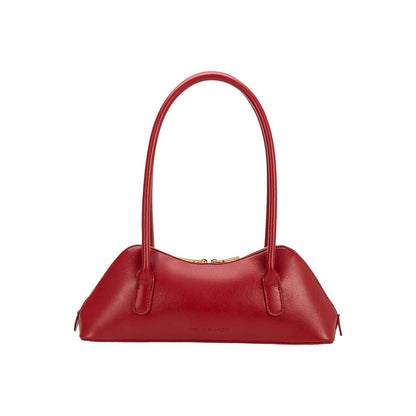 Red handbag on a white background, Dakota Shoulder Bag Melie Bianco