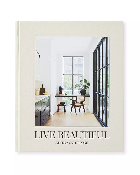 Live Beautiful Coffee Table Book - Athena Calderone