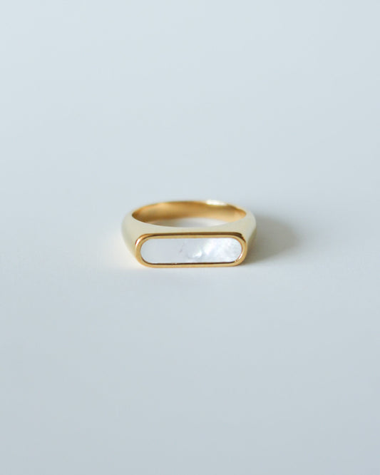 Ellie Mother of Pearl Ring