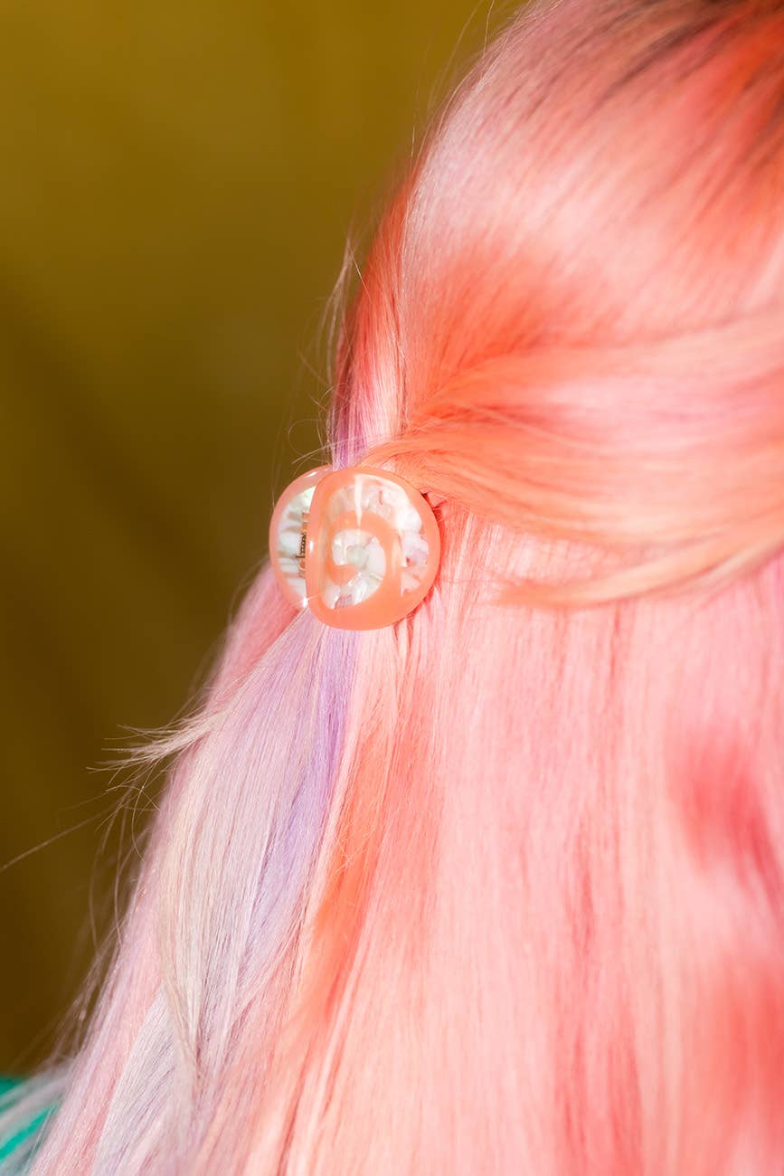 Espiral Circle Hair Claw Clip