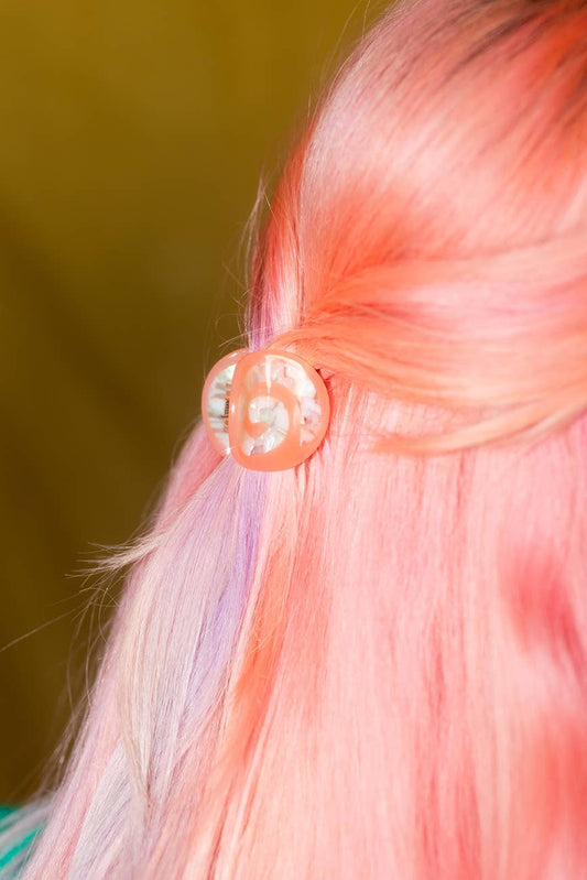 Espiral Circle Hair Claw Clip