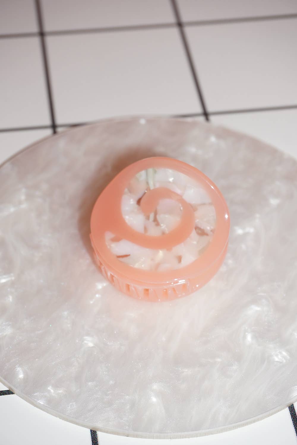 Espiral Circle Hair Claw Clip