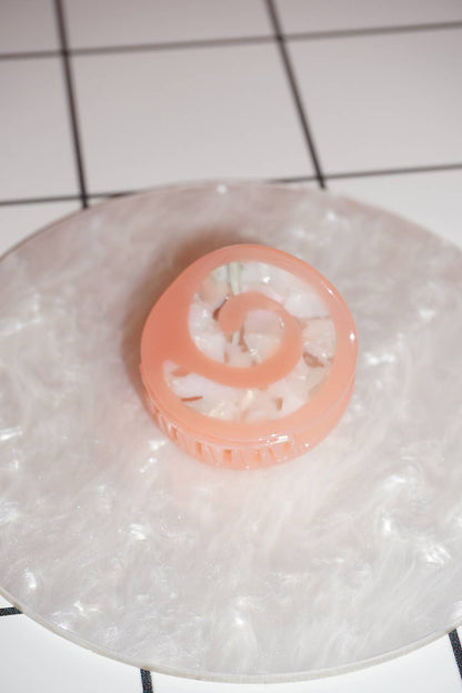 Espiral Circle Hair Claw Clip
