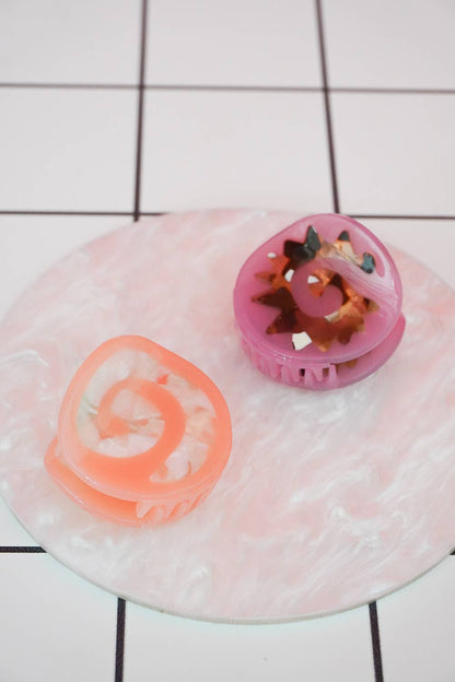 Espiral Circle Hair Claw Clip
