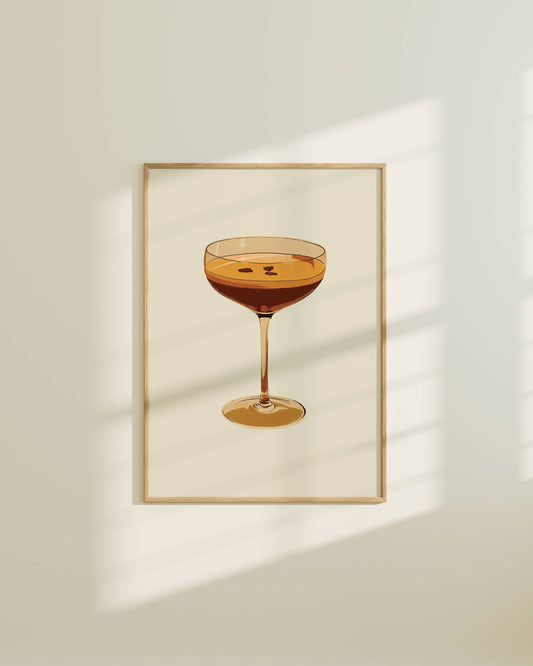 Espresso Martini Art Print