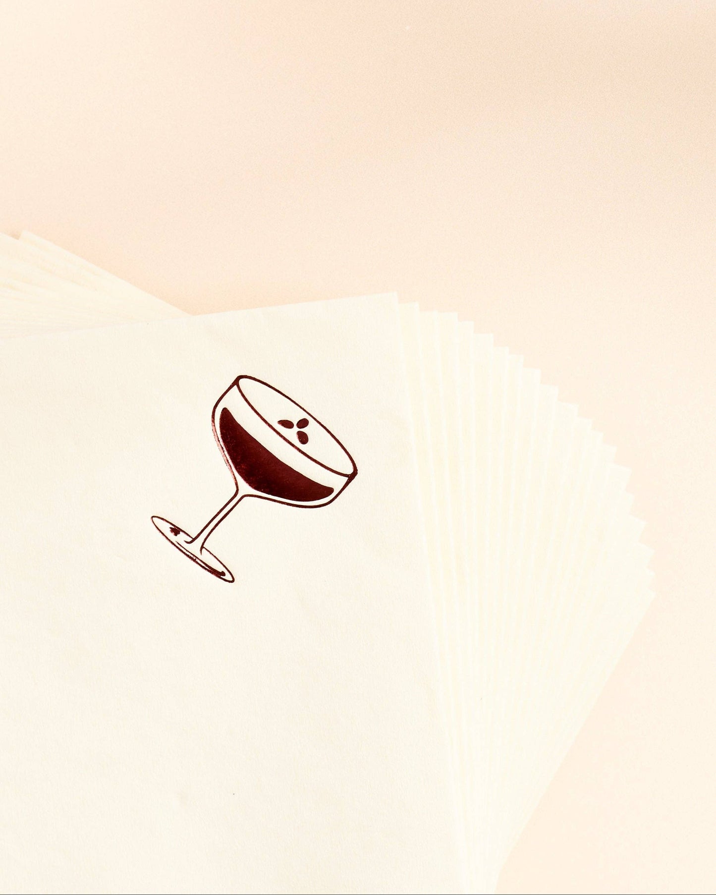 Espresso Martini Paper Napkin Set