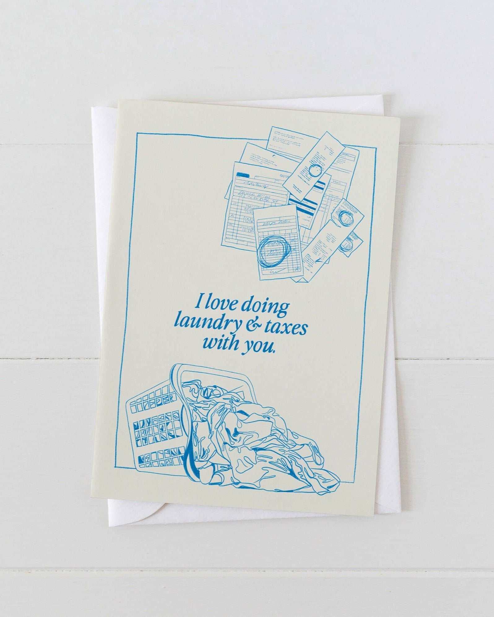 Everything Everywhere All At Once Laundry Love Card