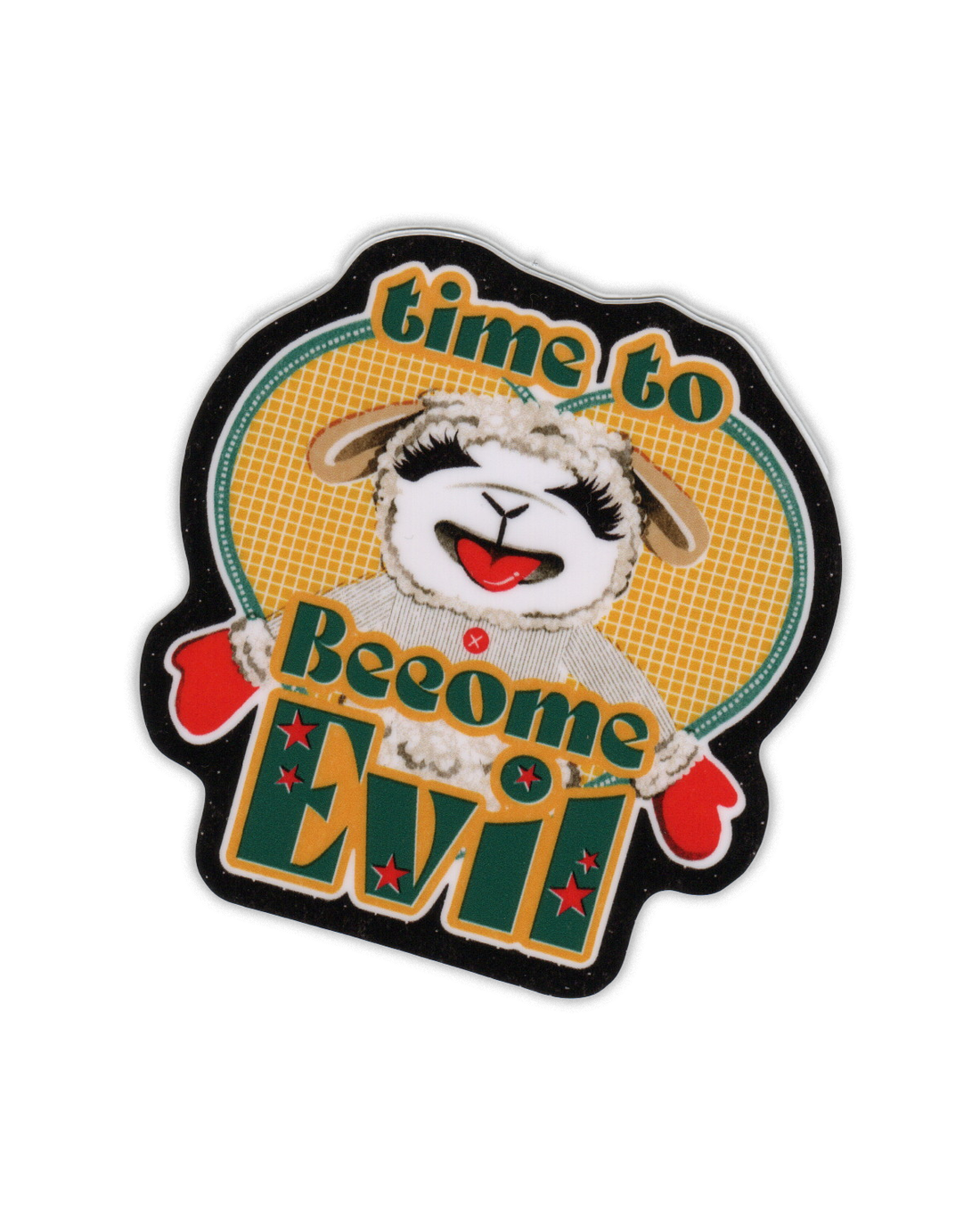 Evil Lamb Chop Vinyl Sticker – Bon Femmes