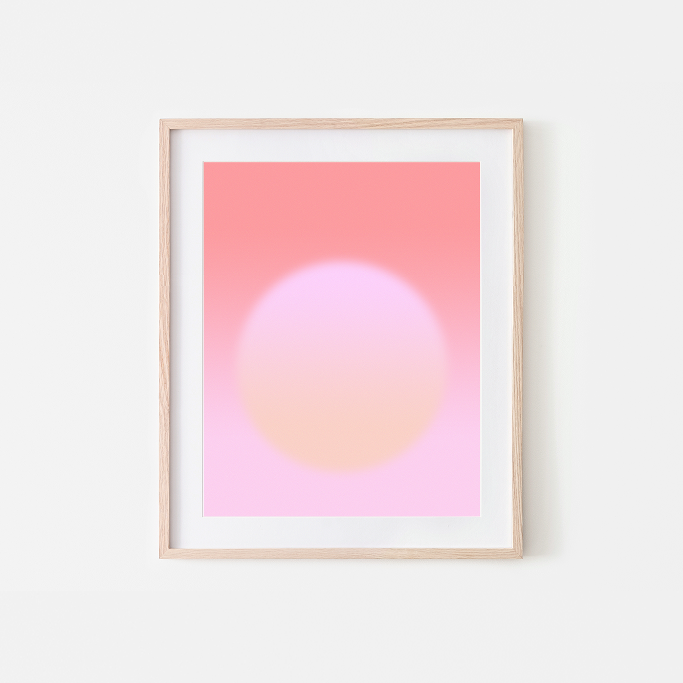 Feeling Peachy Art Print