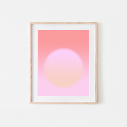 Feeling Peachy Art Print