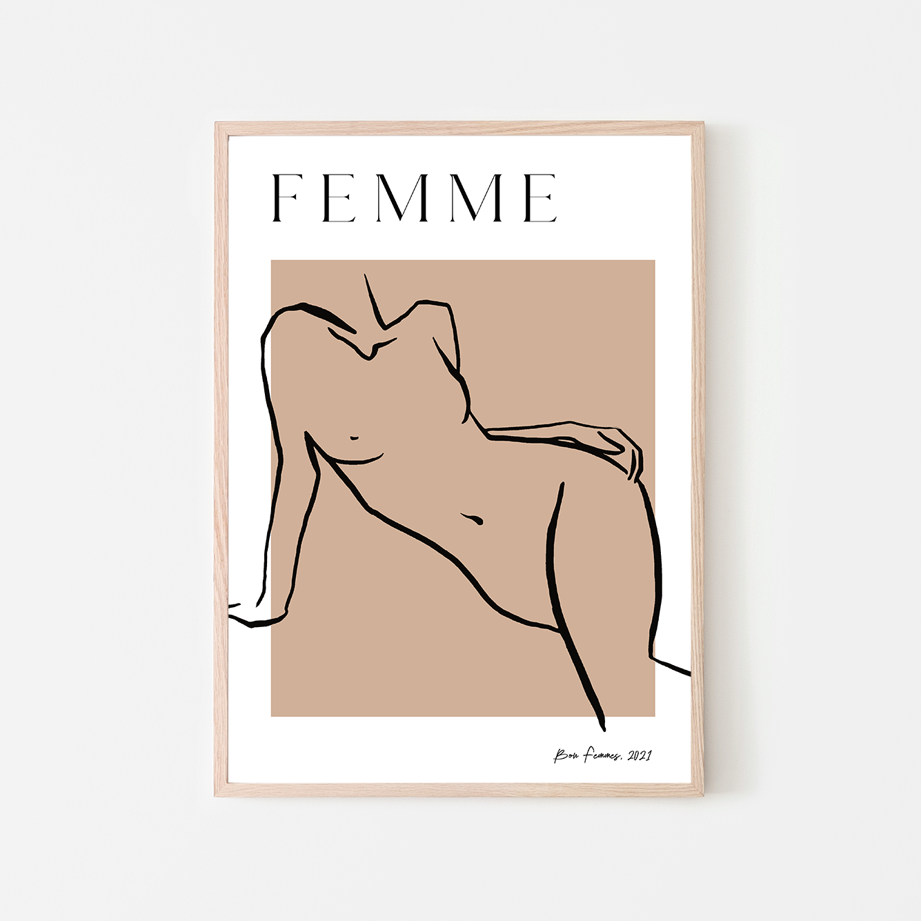 Femme Art Print