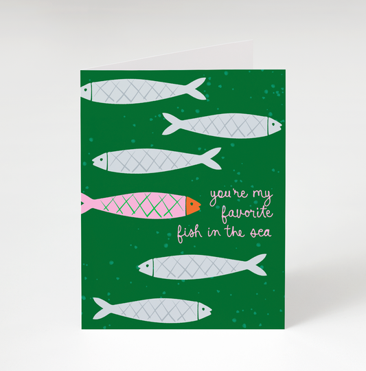 Fish in The Sea Greeting Card