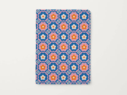 Flowers in Flowers Softcover Blank Notebook