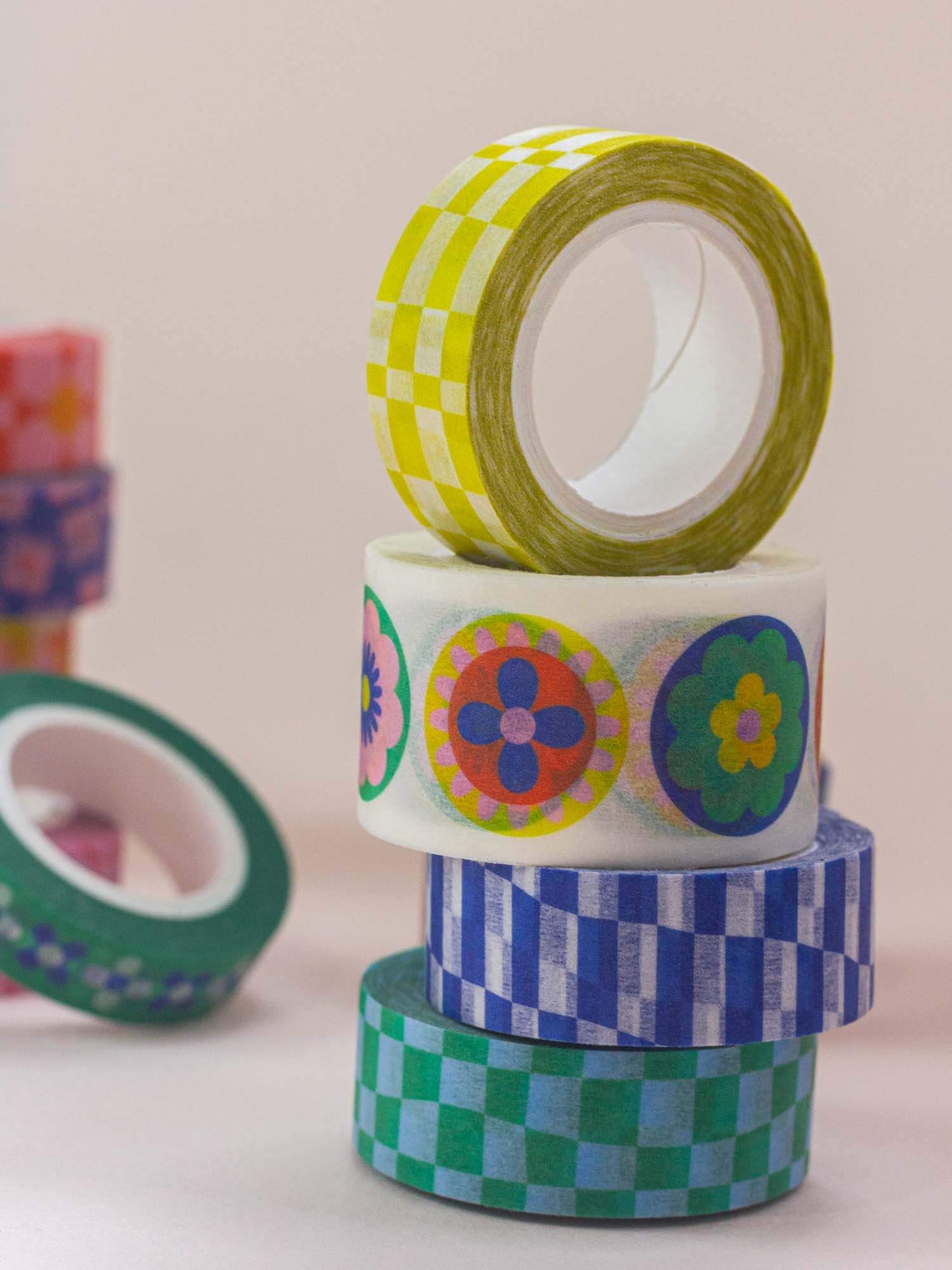 Folk Fleurs Washi Tape