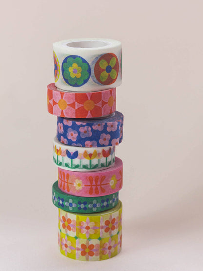 Folk Fleurs Washi Tape