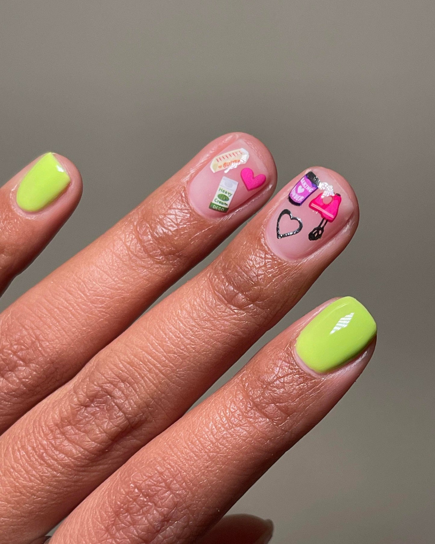 Deco Beauty From Scratch Nail Art Stickers