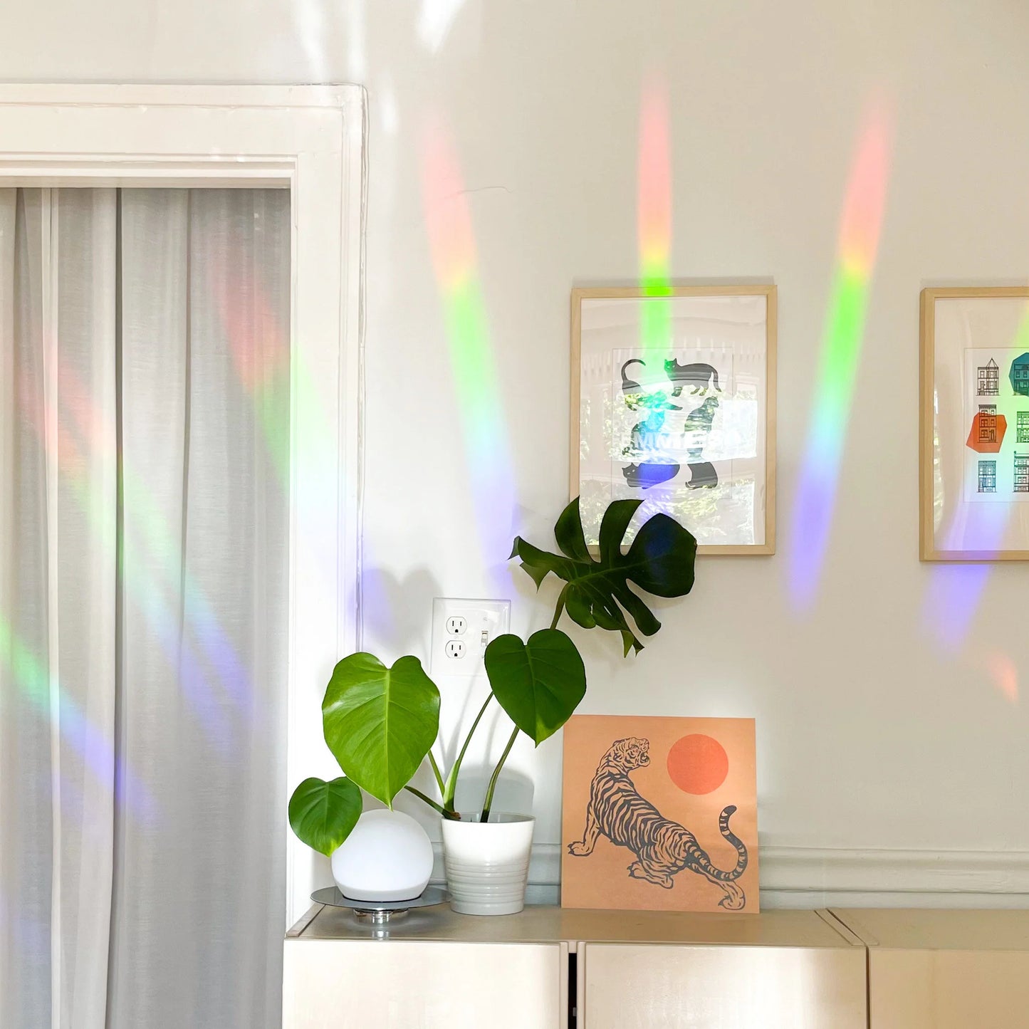 Ginkgo Sun Catcher Decal