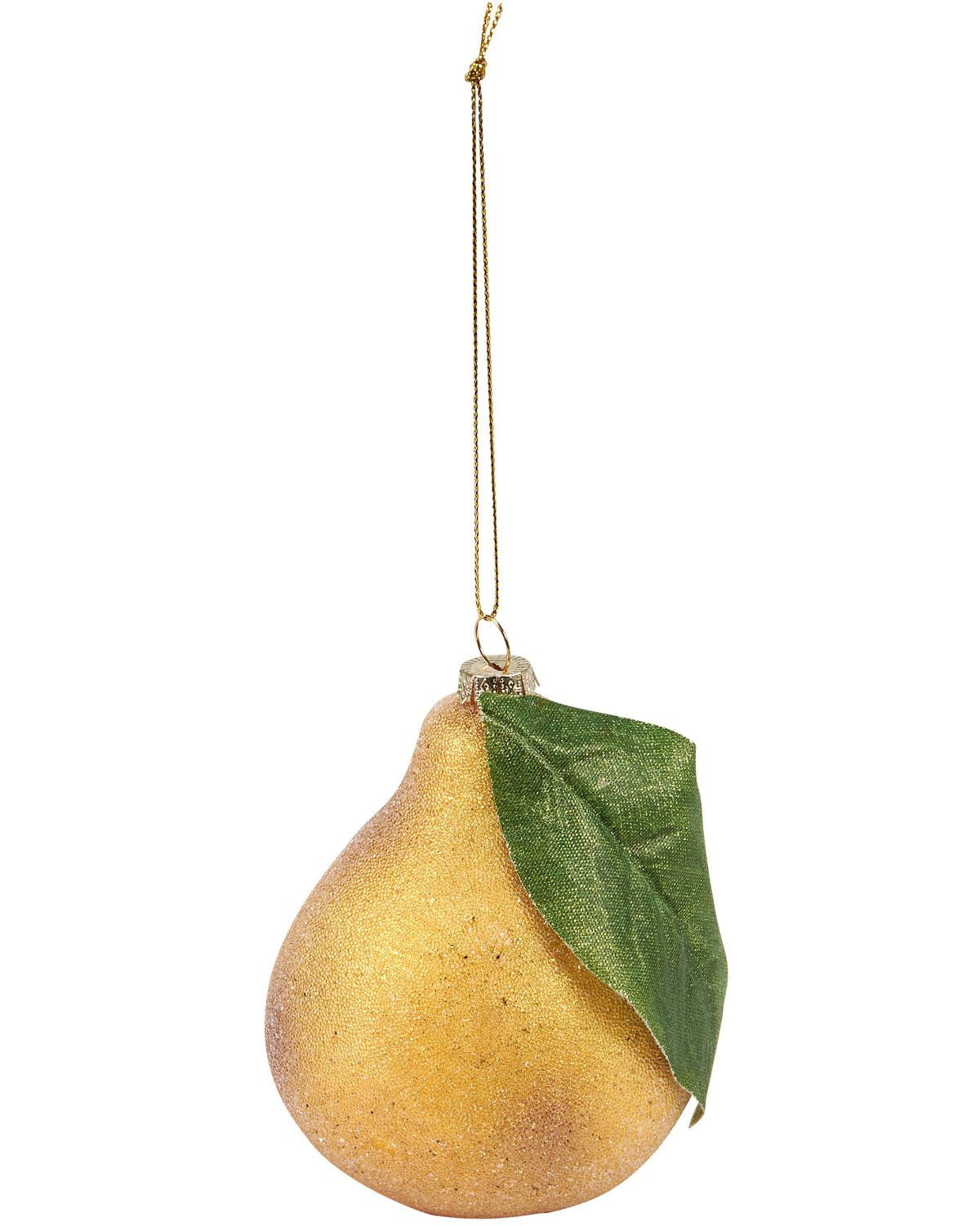 Glass Pear Ornament