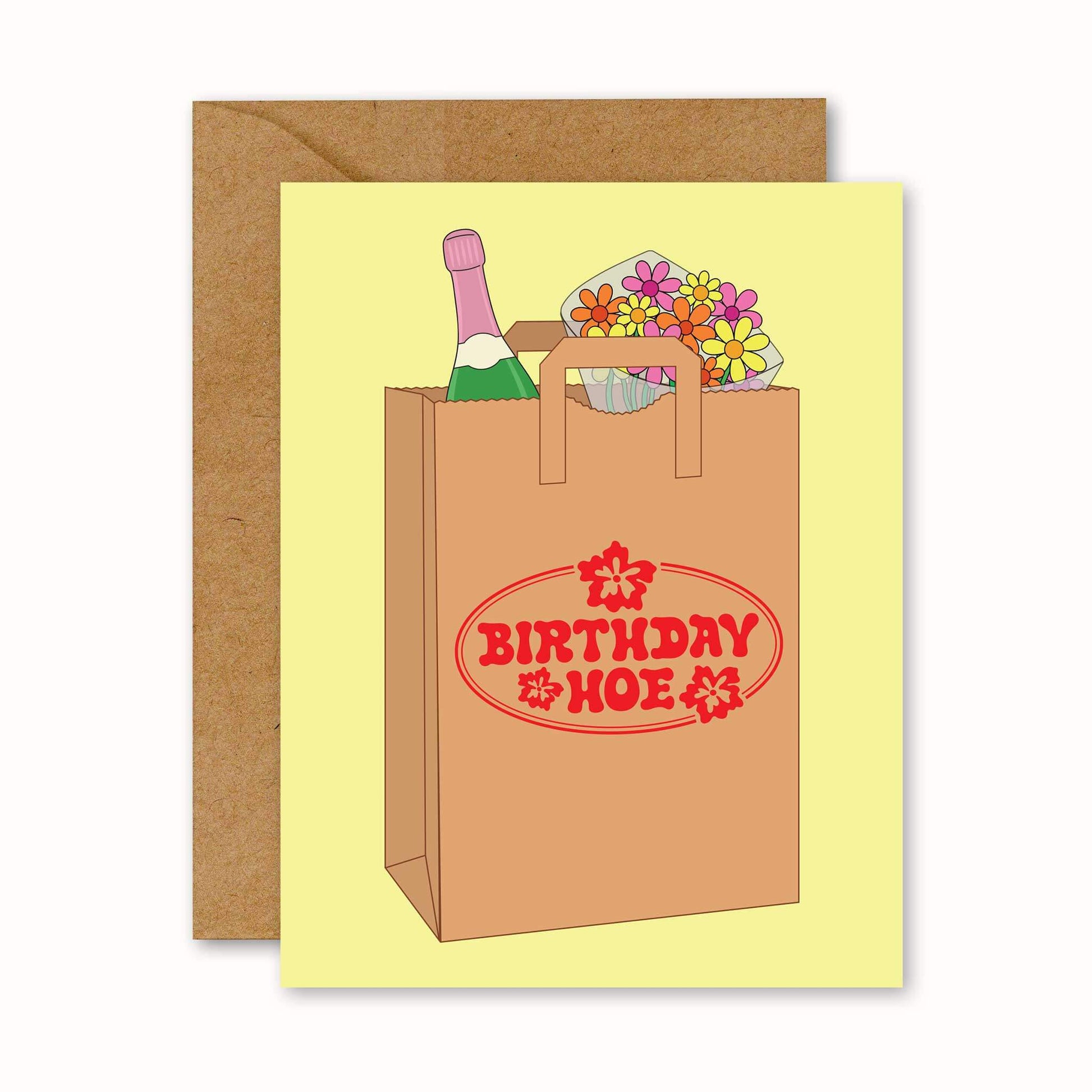 Grocery Bag Birthday Card