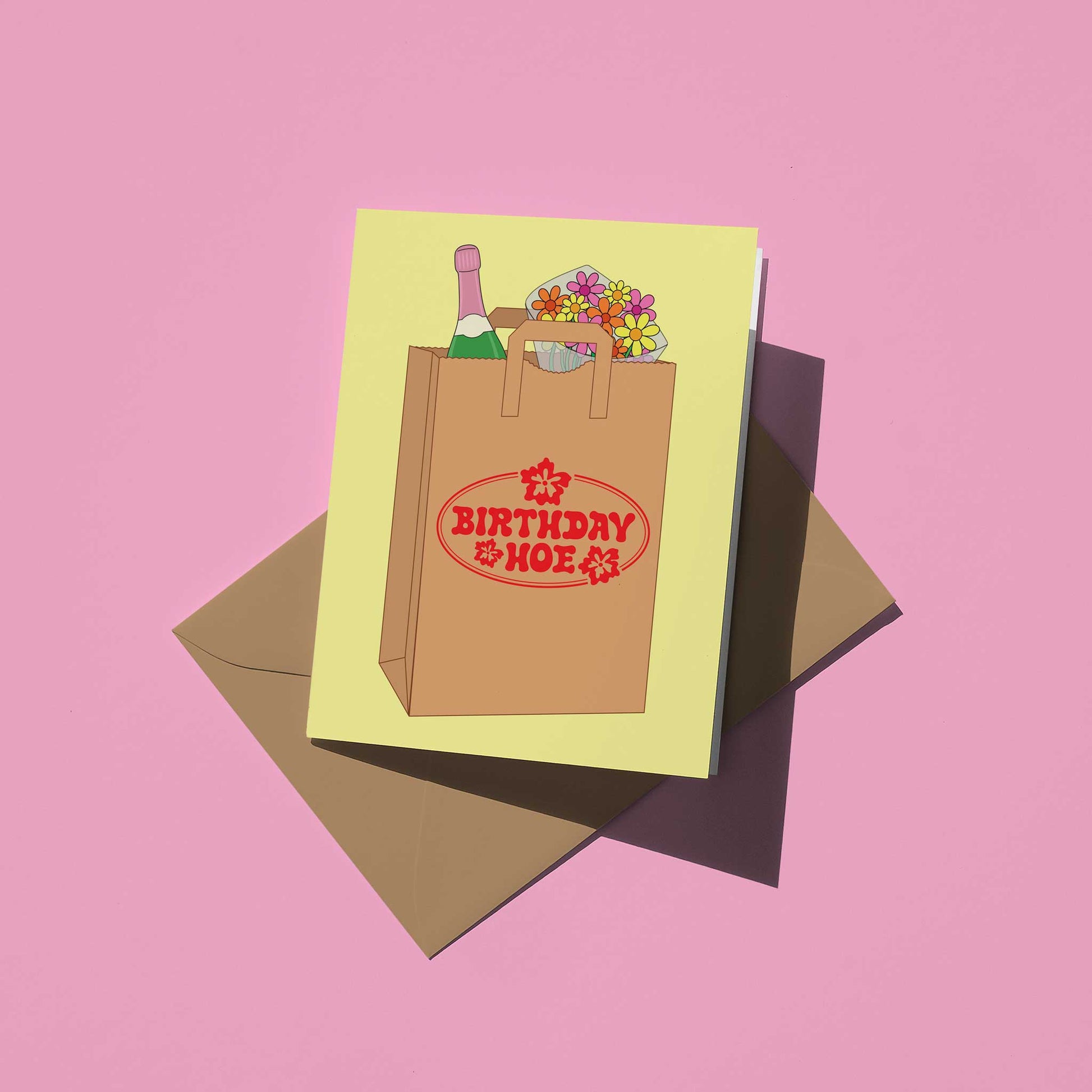 Grocery Bag Birthday Card