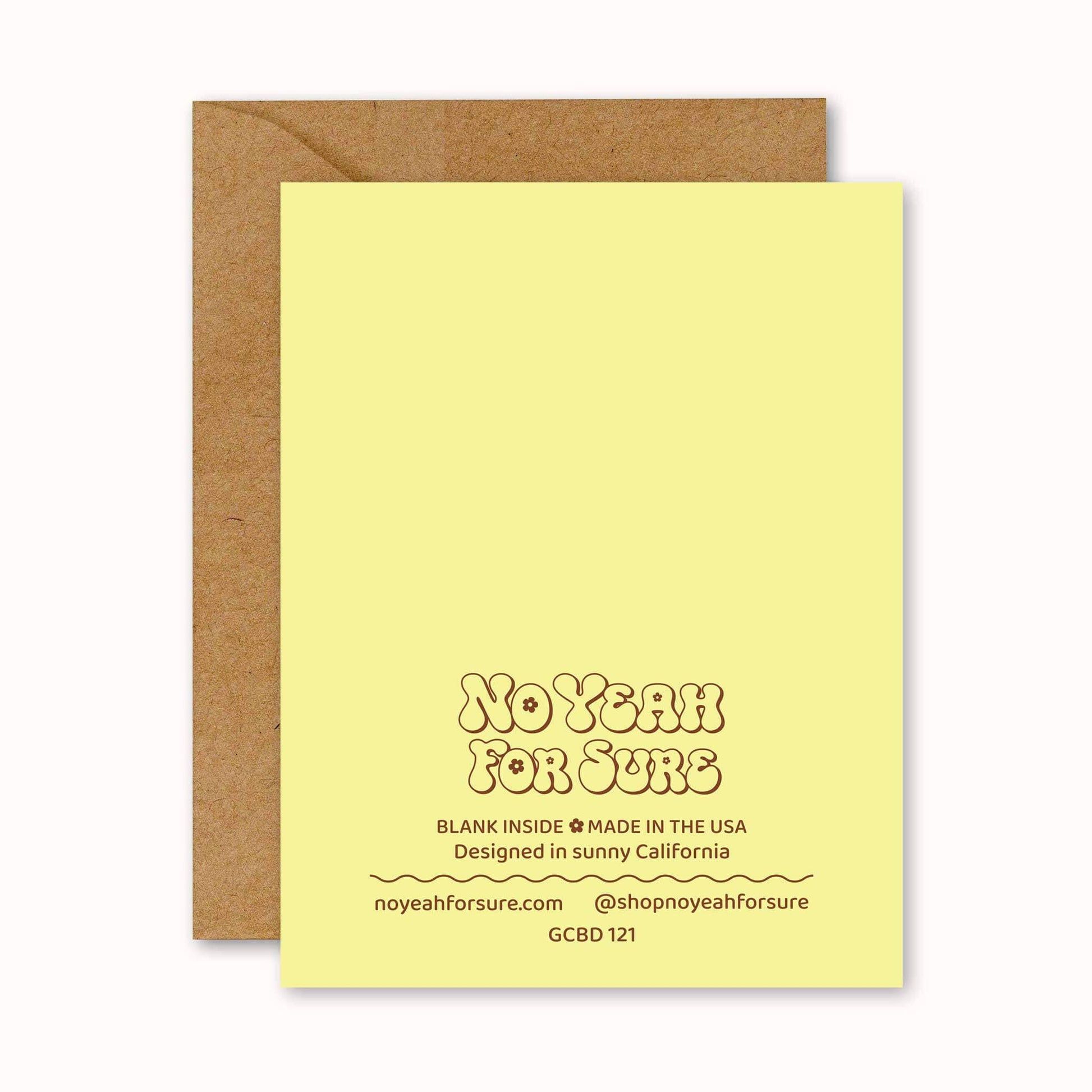Grocery Bag Birthday Card back