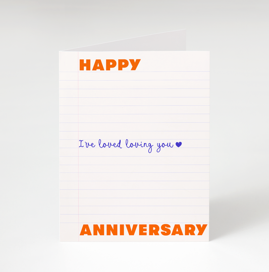 Happy Anniversary Greeting Card