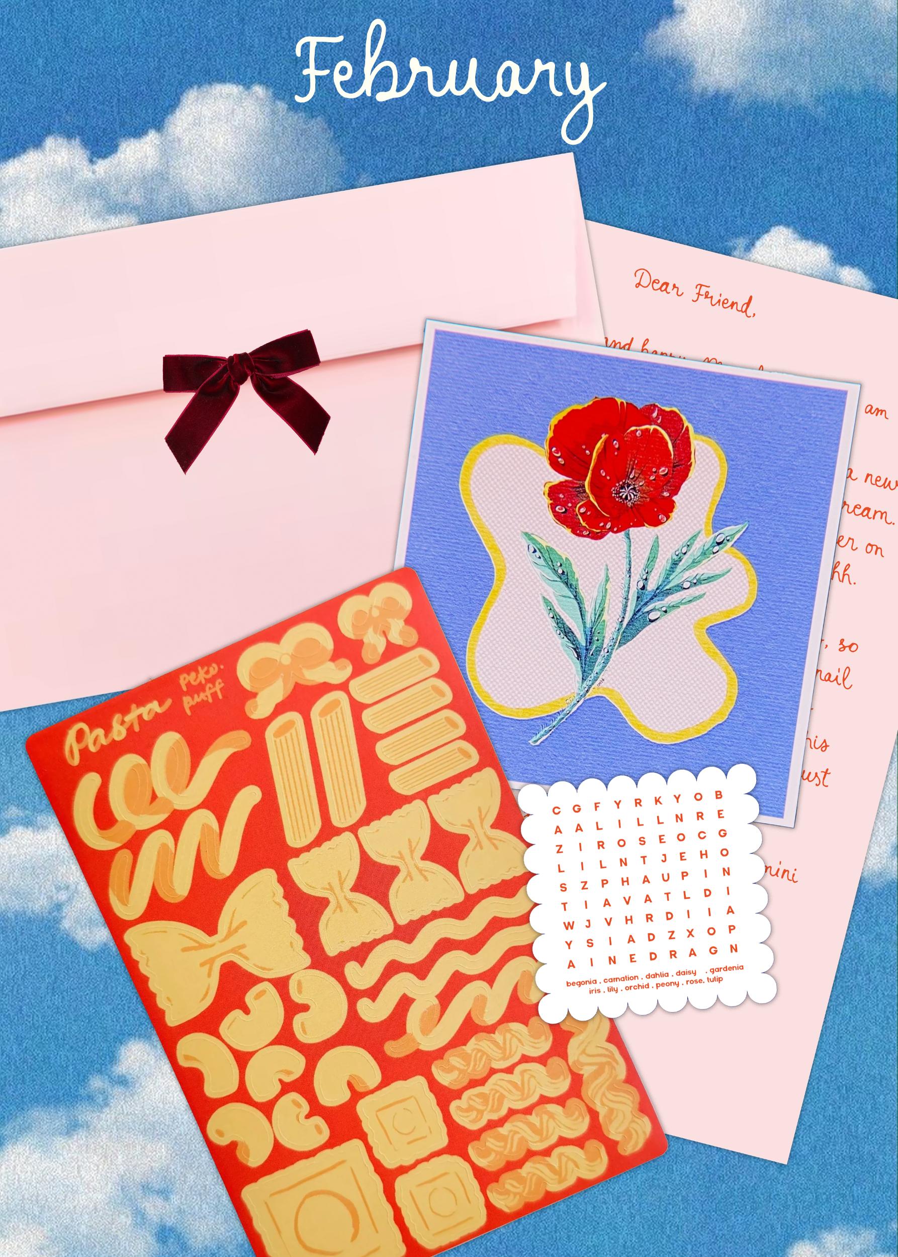 Happy Snail Mail Club February
