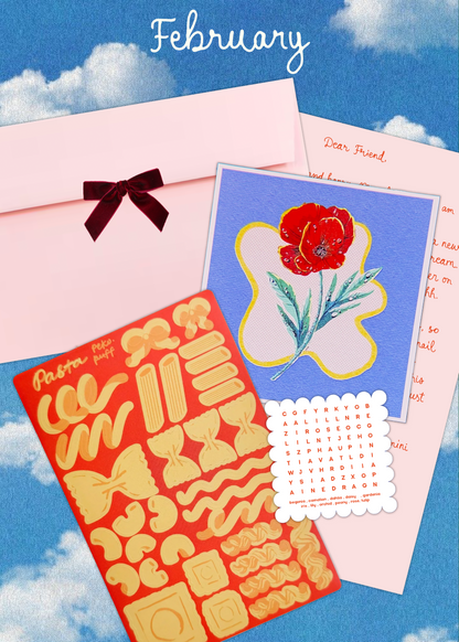 Happy Snail Mail Club February