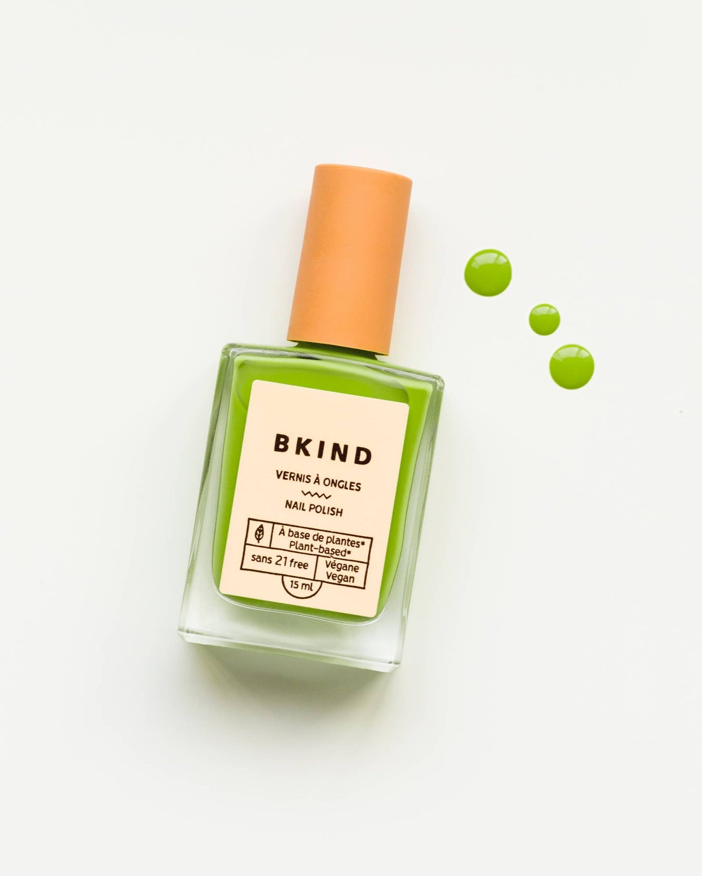 Haricot Magique Lime Green Nail Polish BKIND