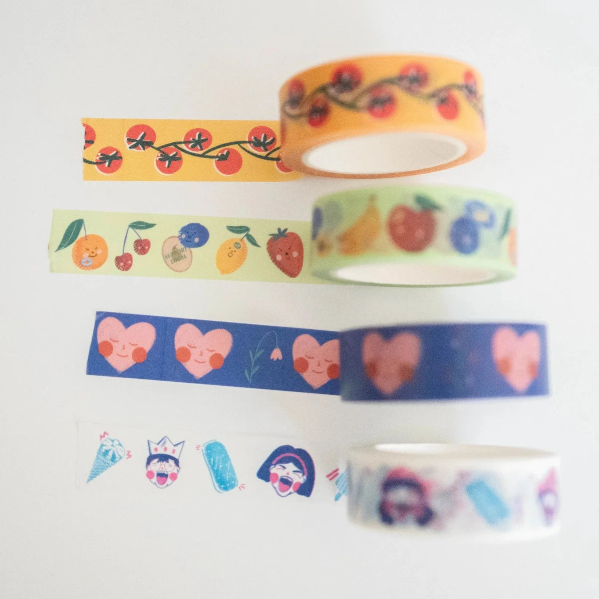 Heart Heads Washi Tape - Hey Sooj