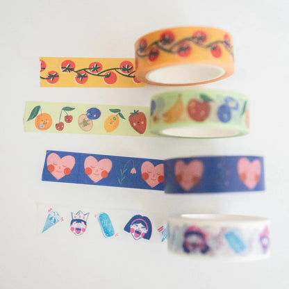 Heart Heads Washi Tape - Hey Sooj
