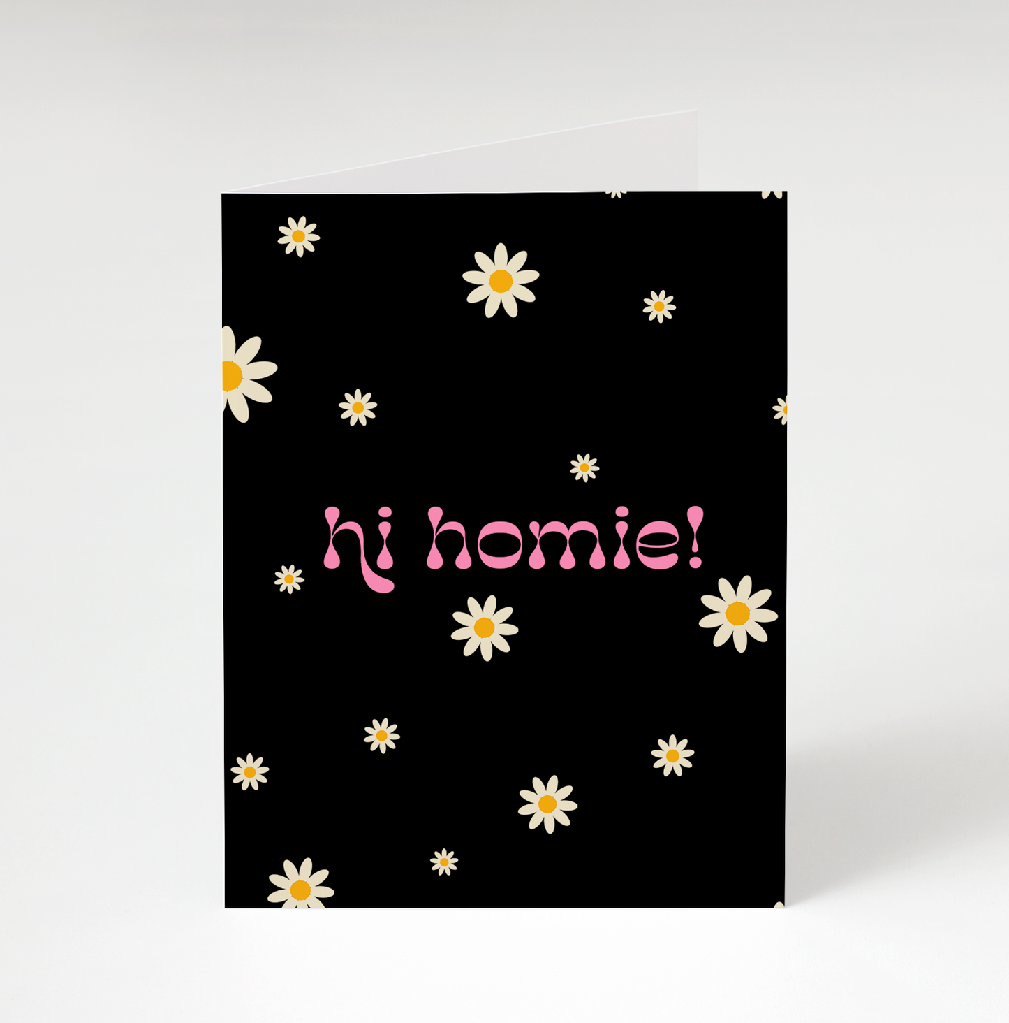 Hi Homie Greeting Card