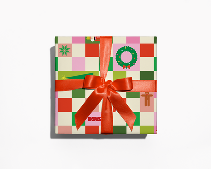 Holiday Icons Wrapping Paper Single Sheet