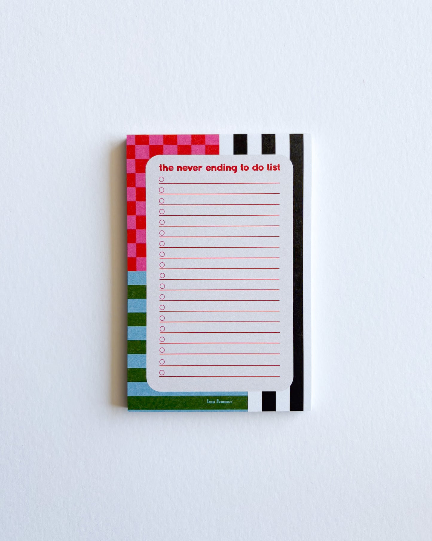 Geometric Never Ending To Do List Notepad
