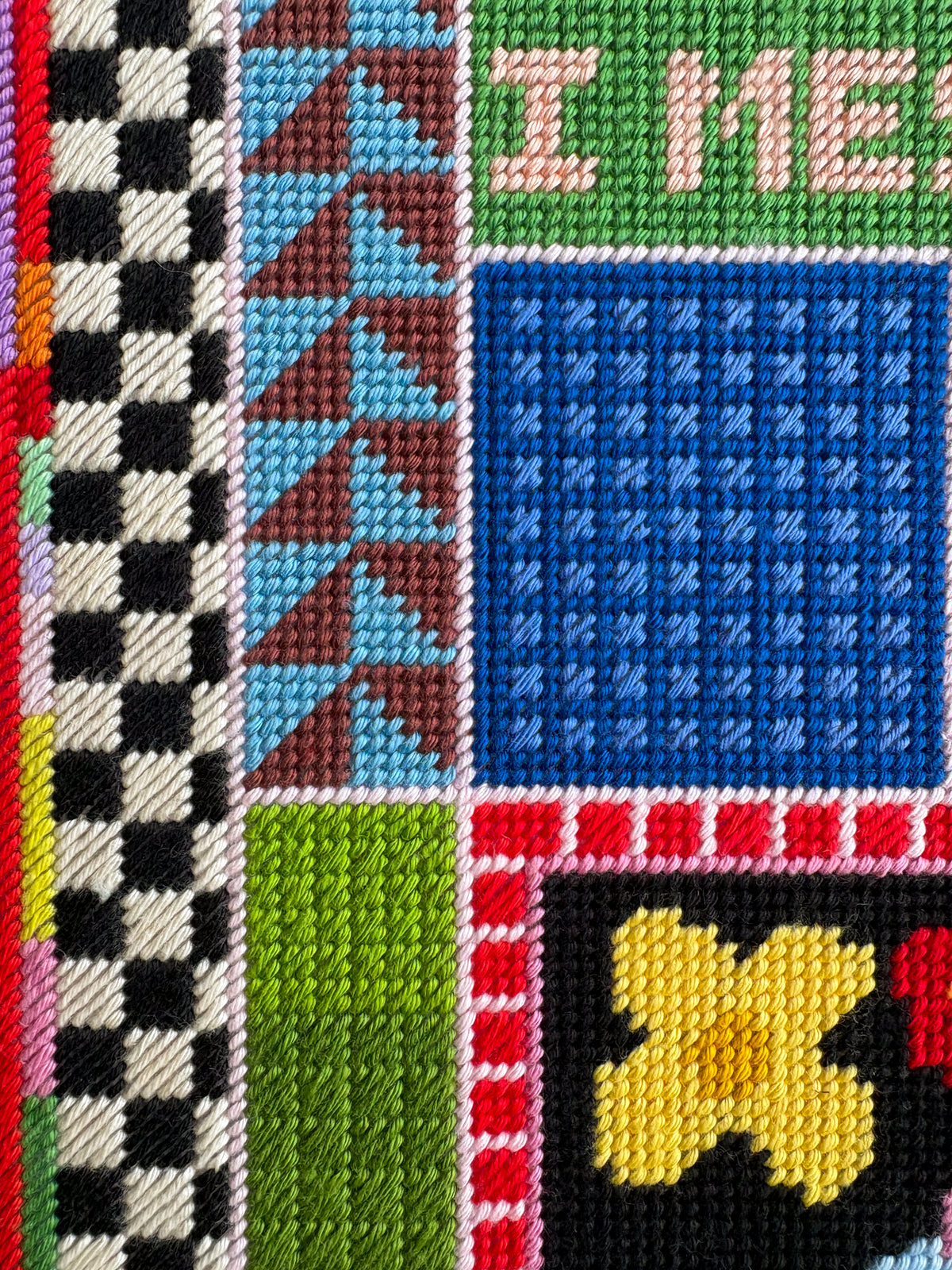 I Messed Up Needlepoint Artwork