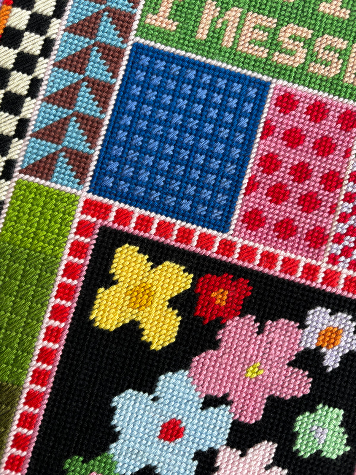 I Messed Up Needlepoint Artwork