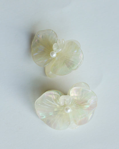 Orchid Hair Clip in Iridescent