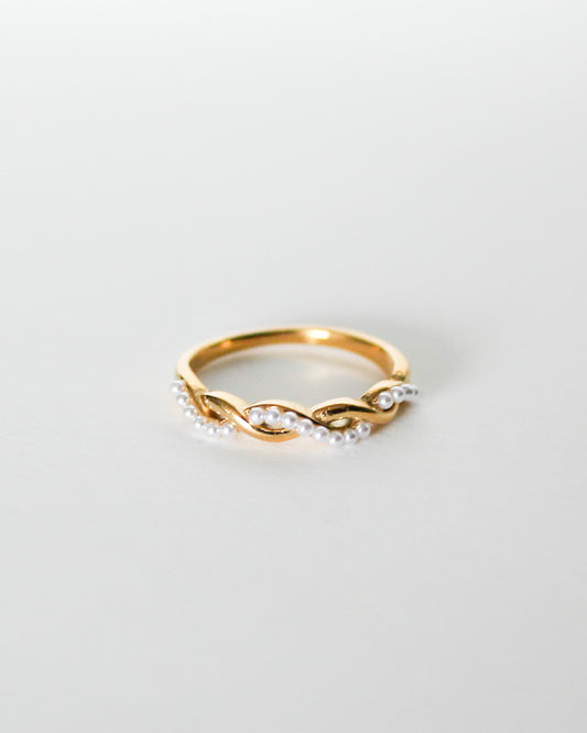 Olivia Pearl Wrap Ring