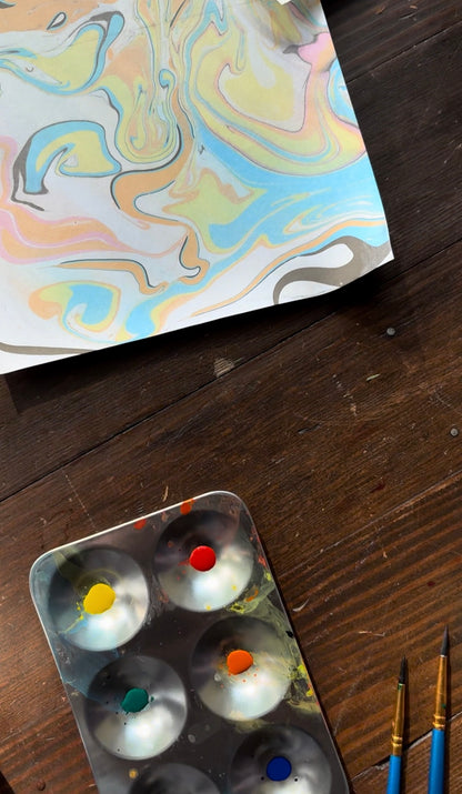 Meditative Paper Marbling Workshop - July 30