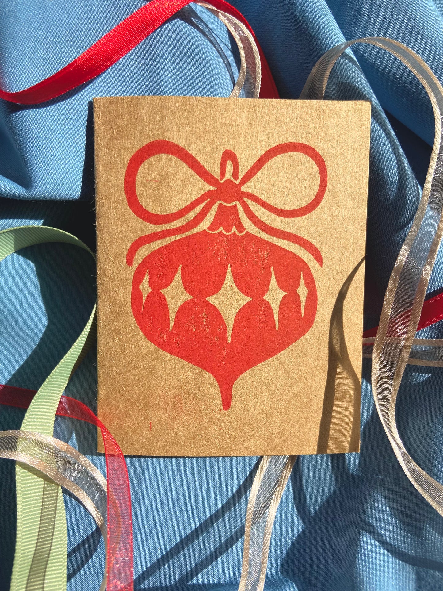 Warm Wishes - A Holiday Card Block Printing Workshop - Dec 12
