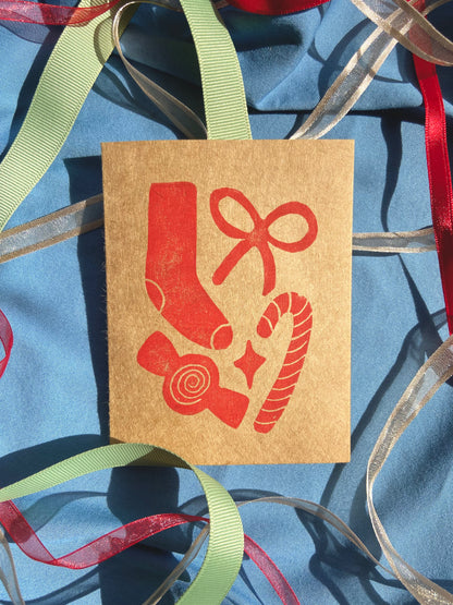 Warm Wishes - A Holiday Card Block Printing Workshop - Dec 12