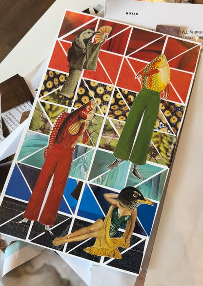 Mosaic Paper Collage Workshop - Aug 20