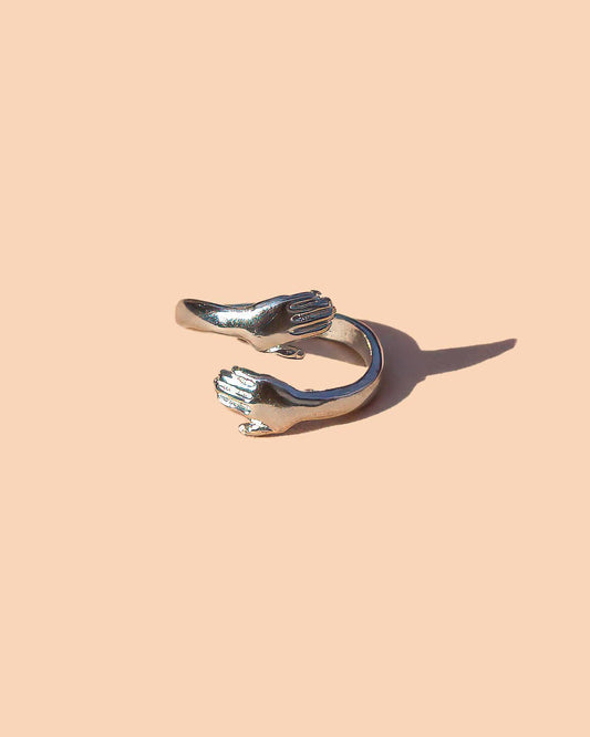 I Wanna Hold Your Small Hand Ring in Silver