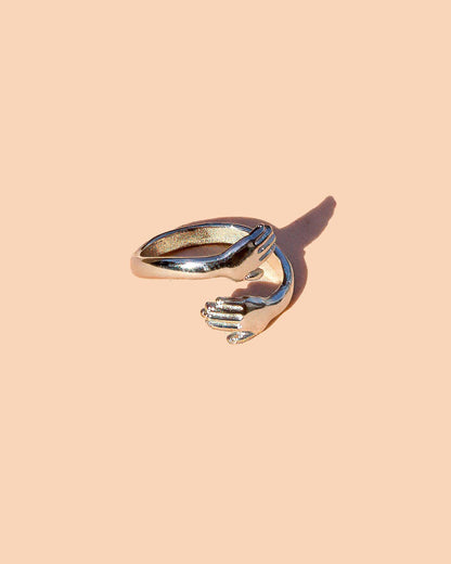 I Wanna Hold Your Small Hand Ring in Silver