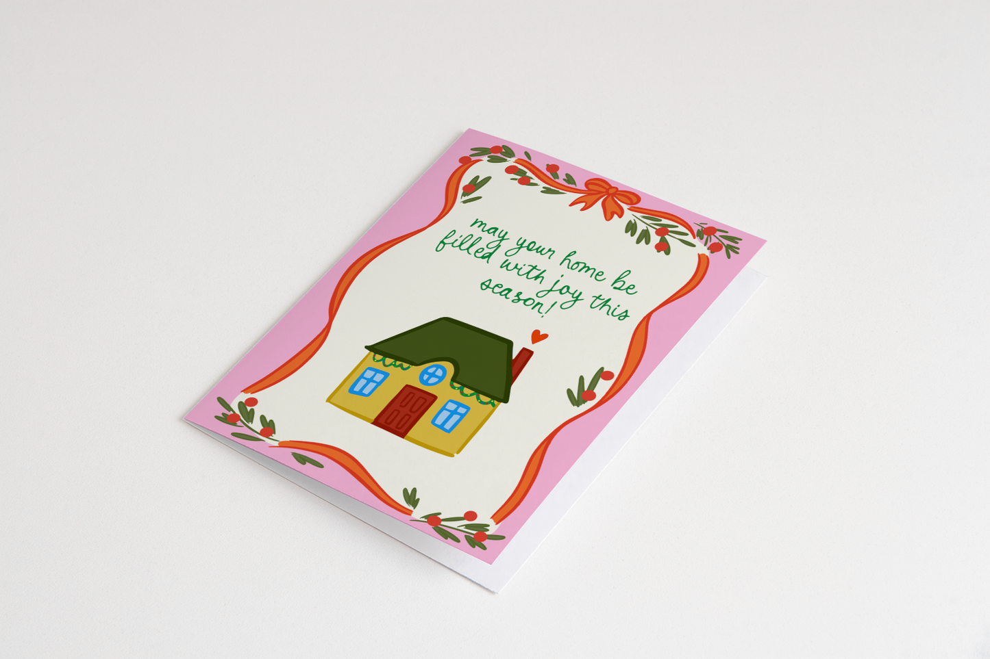 Joyous Home Holiday Greeting Card